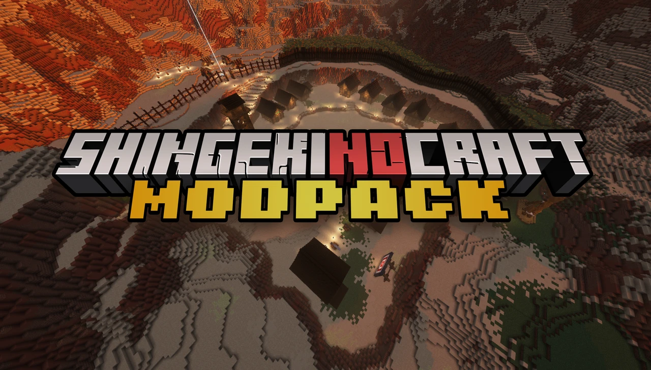 Capture d’écran du modpack Shingeki no Craft Official Modpack (1/3)
