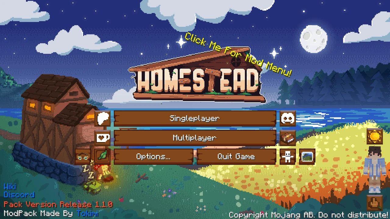 Capture d’écran du modpack Homestead - A Cozy Survival Experience (2/3)