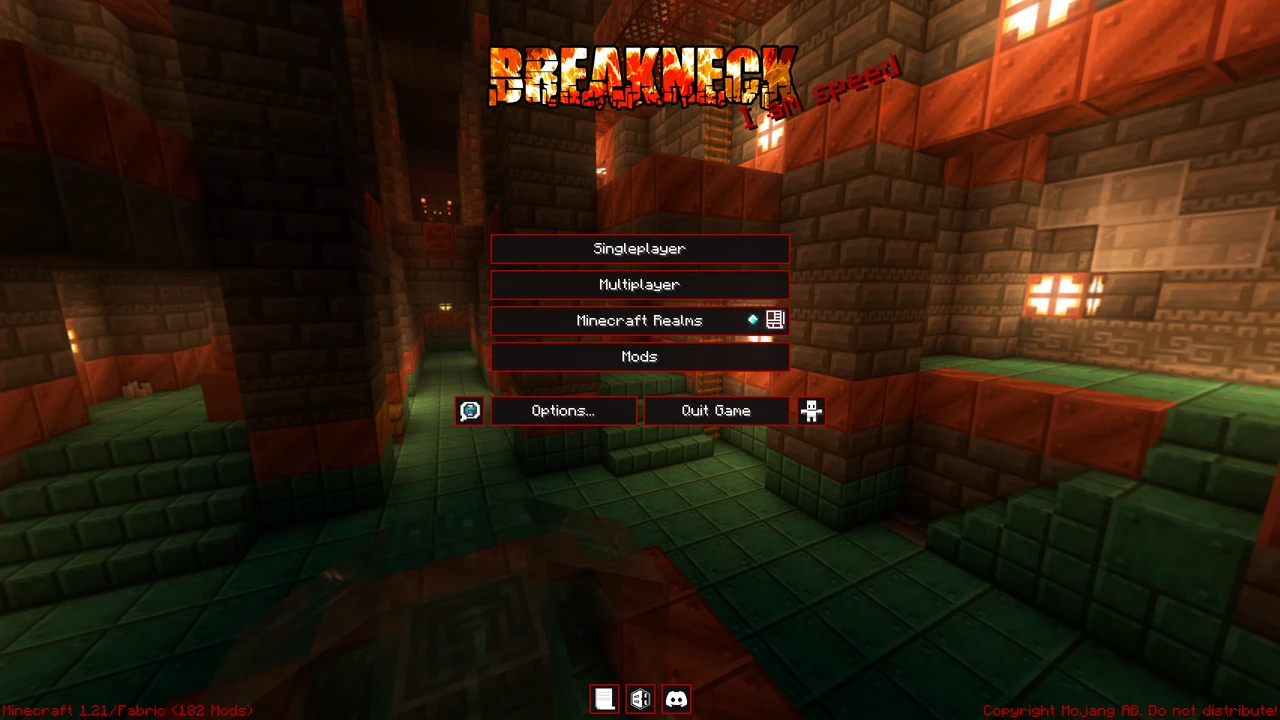 Capture d’écran du modpack Breakneck: Optimized | FPS Boost, Shaders & QoL (1/3)
