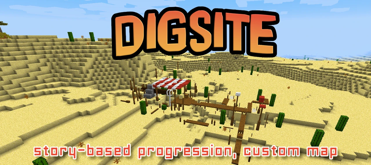 Capture d’écran du modpack DigSite (1/3)