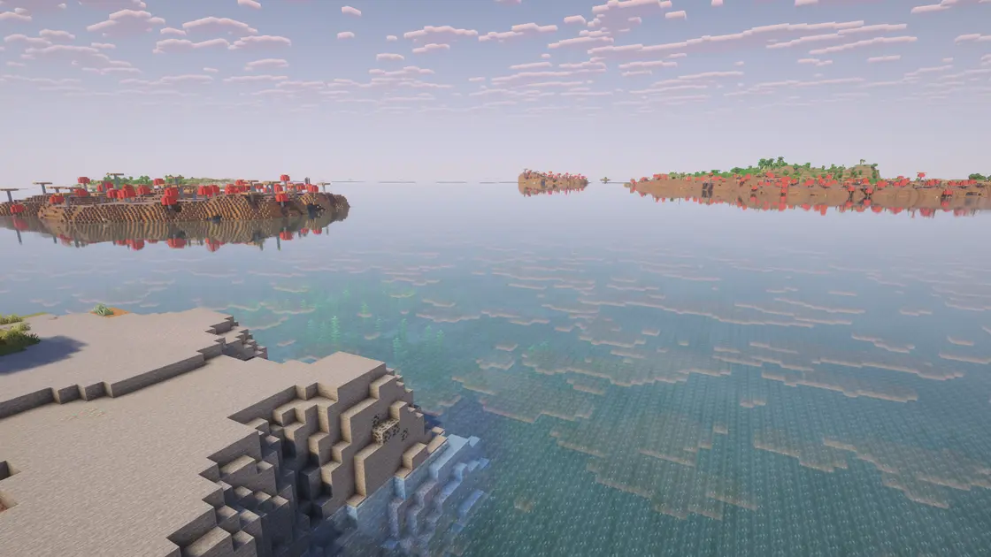 Trois Mushroom Islands pour trois joueurs