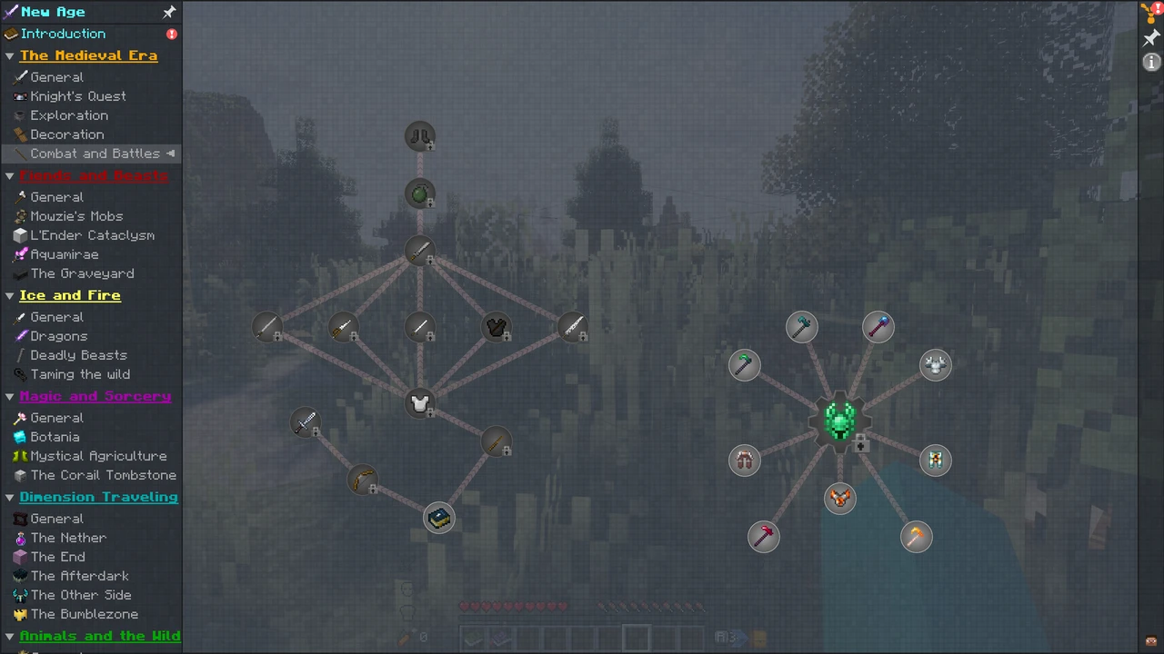 Capture d’écran du modpack New Age - Welcome To The Medieval Era | MEDIEVAL QUESTS UPDATE! (2/3)