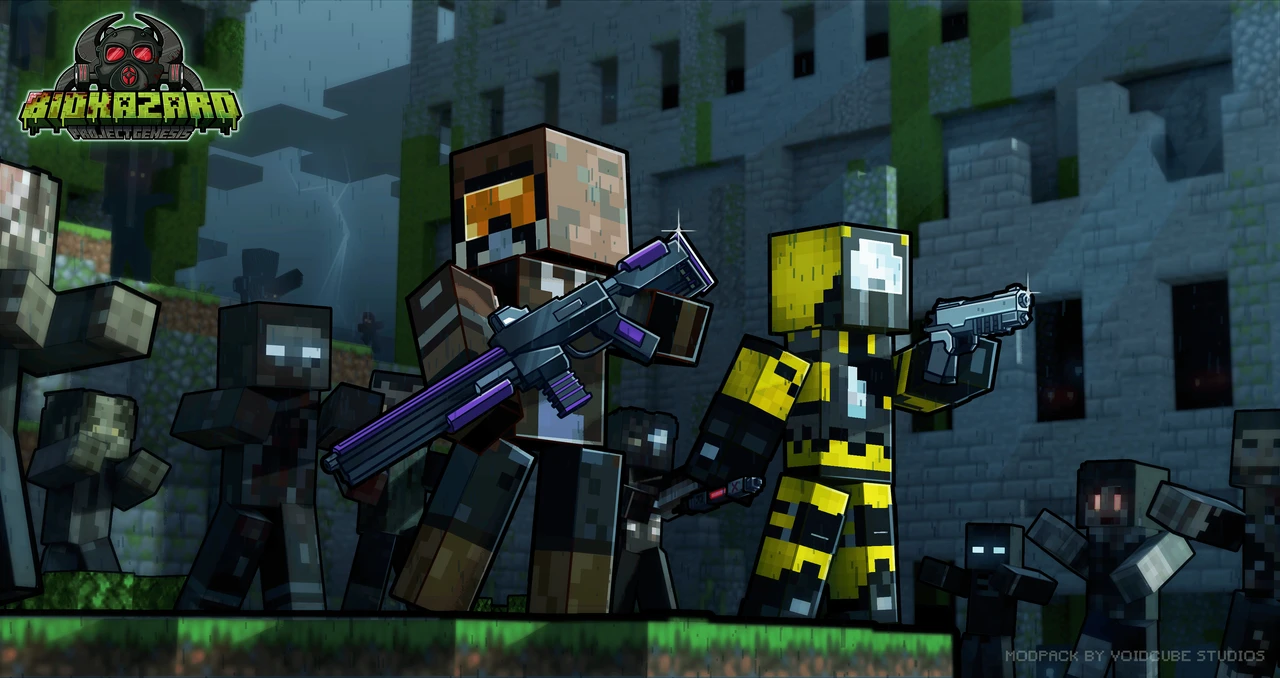 Capture d’écran du modpack Biohazard: Project Genesis - The Ultimate Apocalypse (1/3)