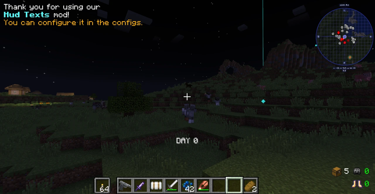 Capture d’écran du modpack Seven Zero Meow Team's  Zombie apocalypse  (3/3)