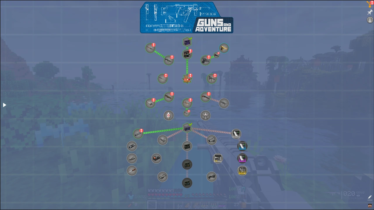Capture d’écran du modpack The Last War - TaCZ Guns And Adventure (Survivor's World with TaCZ Guns) | QUESTS UPDATE! (3/3)