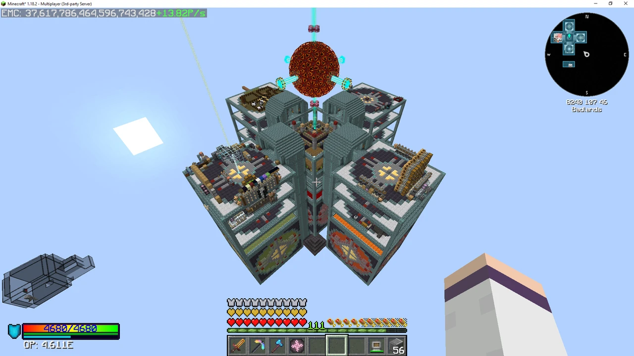 Capture d’écran du modpack Project Sacrifice (1/3)