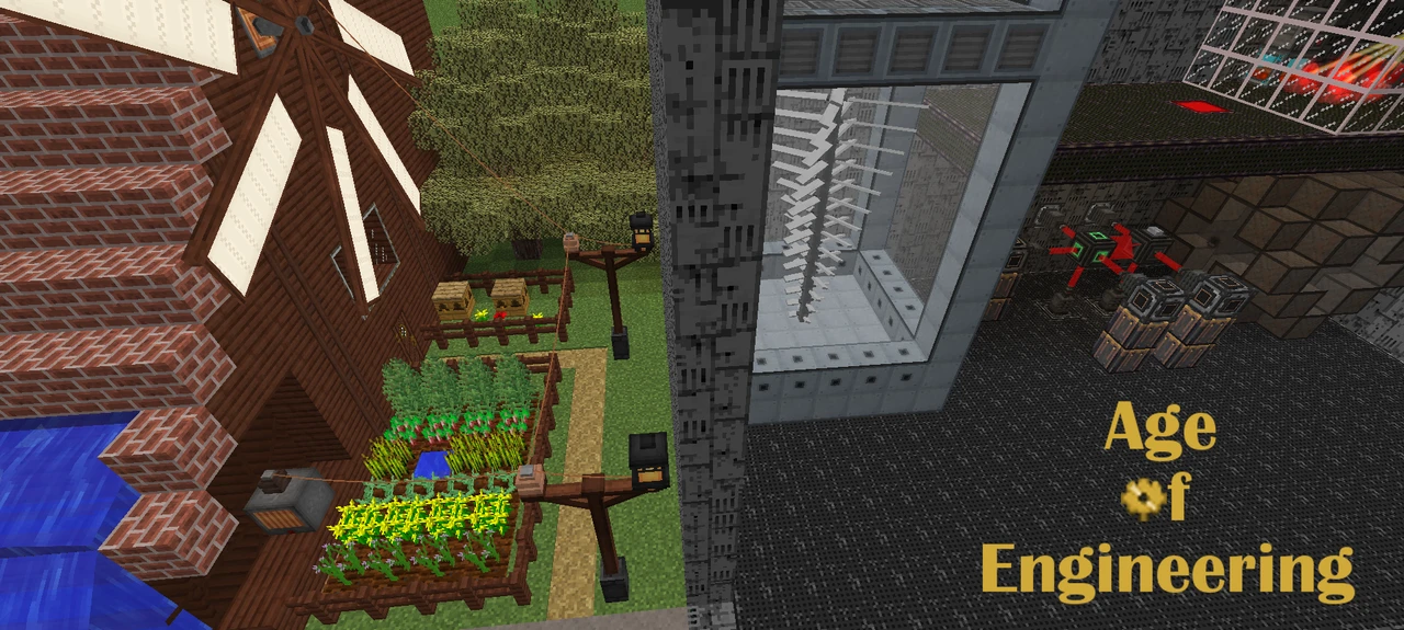 Capture d’écran du modpack Age of Engineering (1/1)
