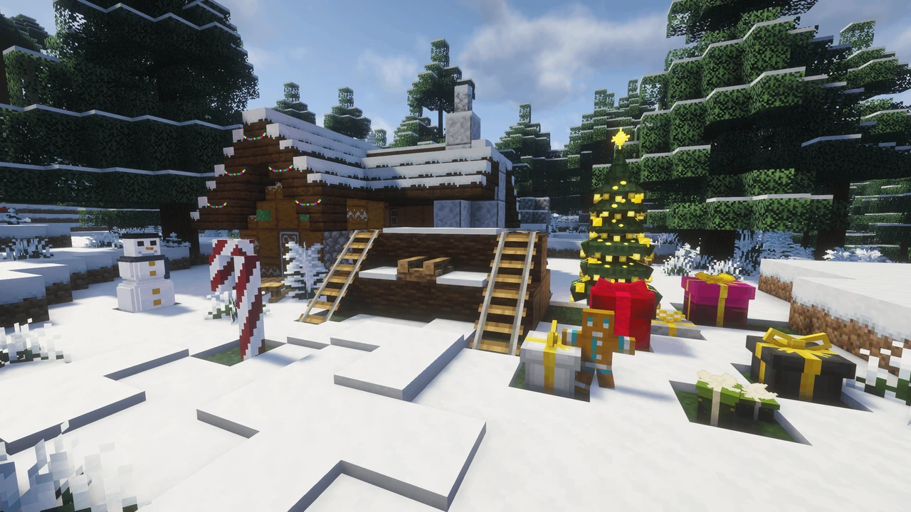 Capture d’écran du modpack Christmas Holidays - Ideal For Festivities | Christmas Quests Update! (1/3)