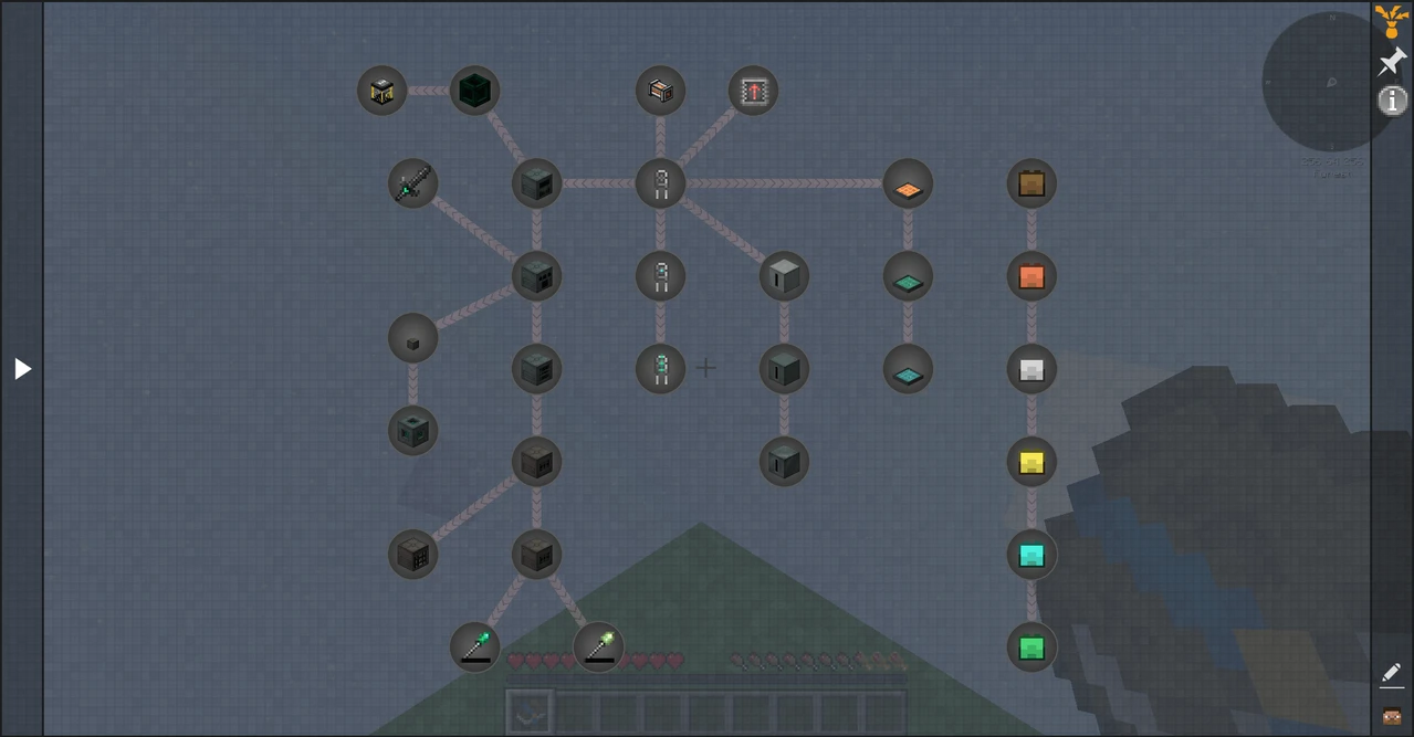 Capture d’écran du modpack Ozone Skyblock Reborn (1/3)