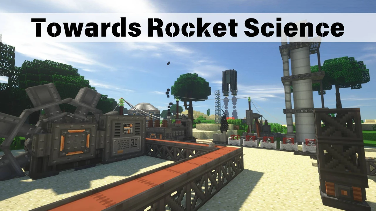 Capture d’écran du modpack Towards Rocket Science (1/3)