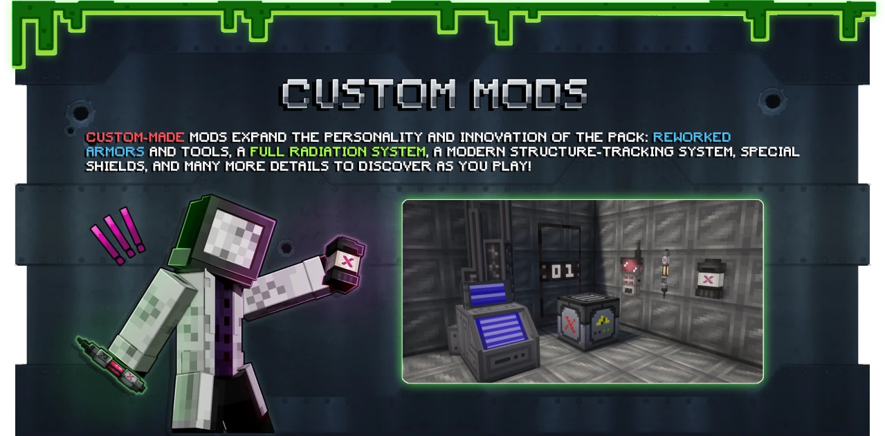 Capture d’écran du modpack Biohazard: Project Genesis - The Ultimate Apocalypse (3/3)
