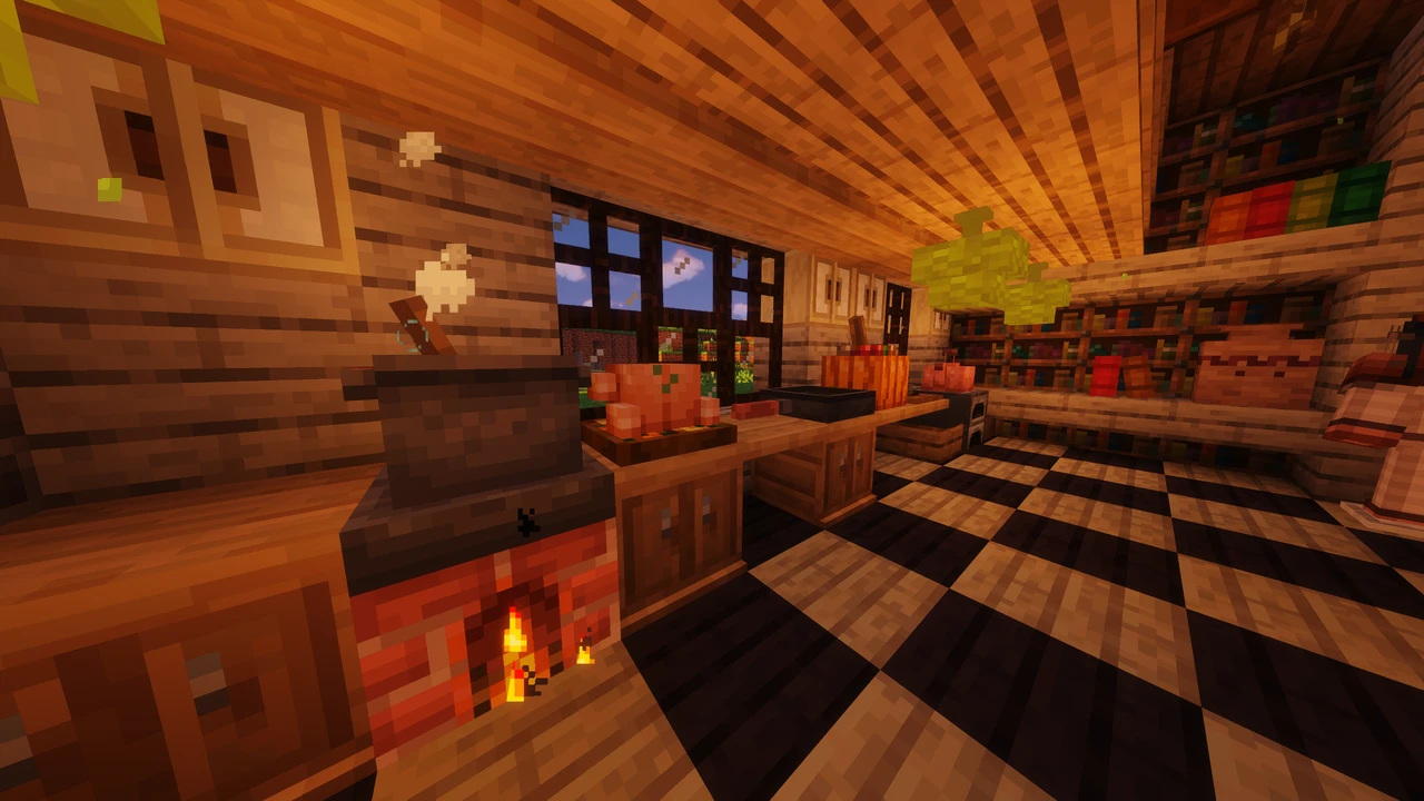 Capture d’écran du modpack CottageCore Fantasy (1/3)