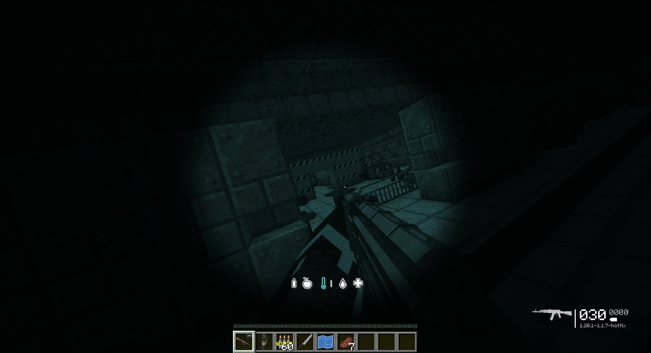 Capture d’écran du modpack Tactical Survivor (2/3)
