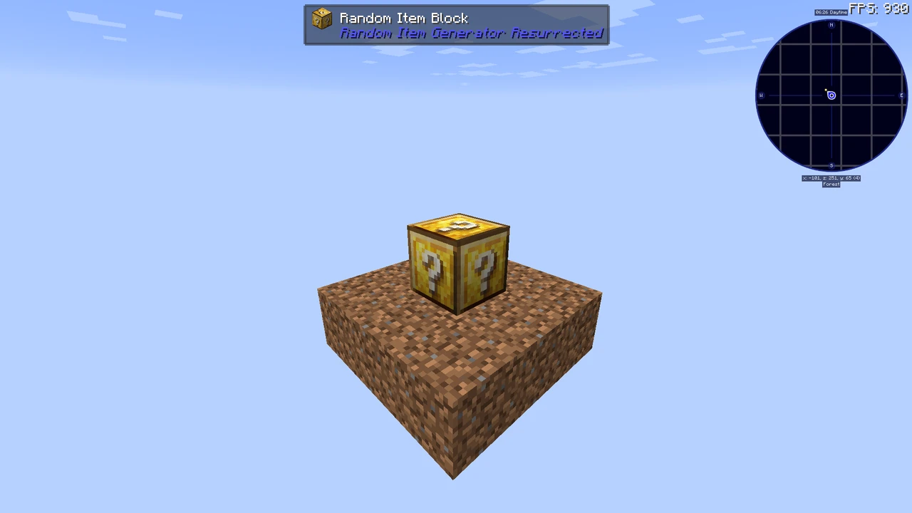 Capture d’écran du modpack Modded Oneblock Skyblock (2/3)