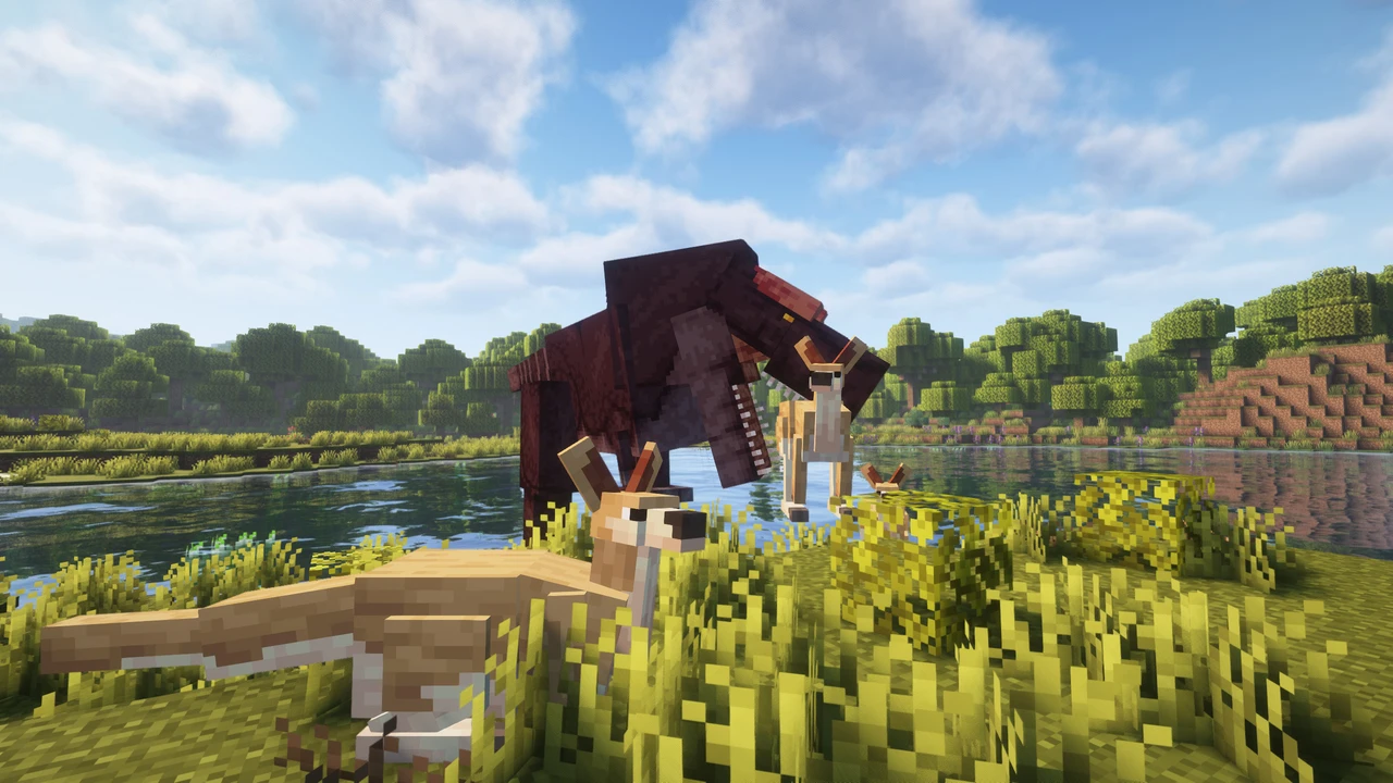 Capture d’écran du modpack Prehistoric World - Dinosaurs, Adventure & Quests | NEW PREHISTORIC UPDATE! (1/3)