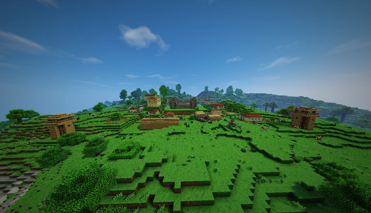 Capture d’écran du modpack Life in the village (1/3)