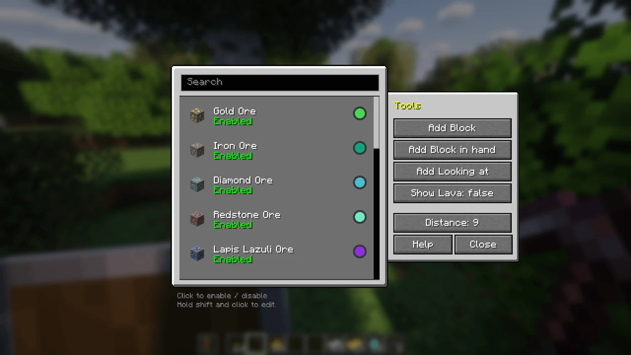 Capture d’écran du modpack Amazing Xray (2/2)