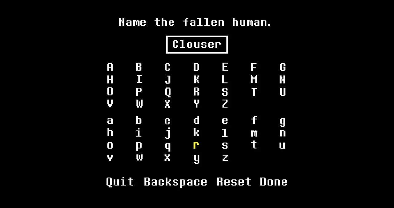 Capture d’écran du modpack Undertale (3/3)