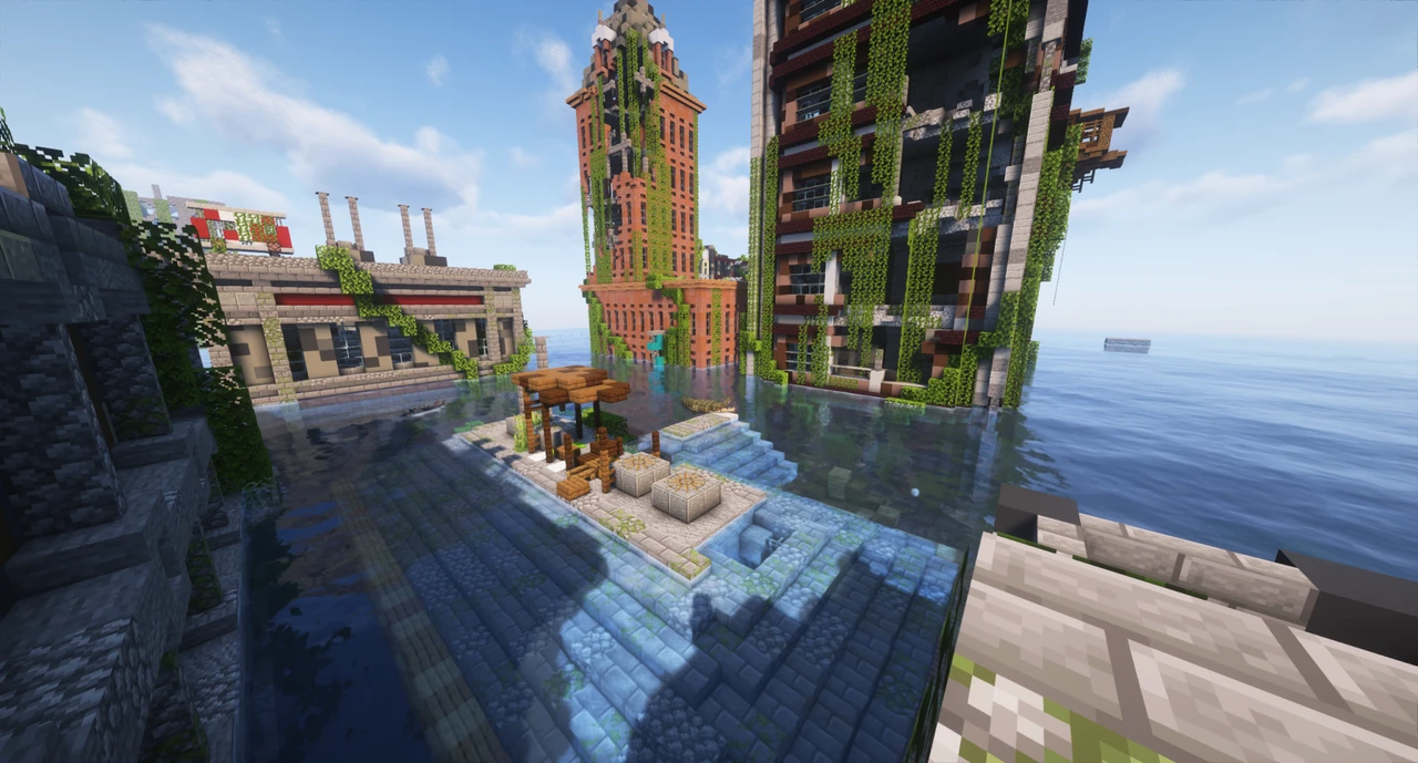 Capture d’écran du modpack Flooded City (2/3)