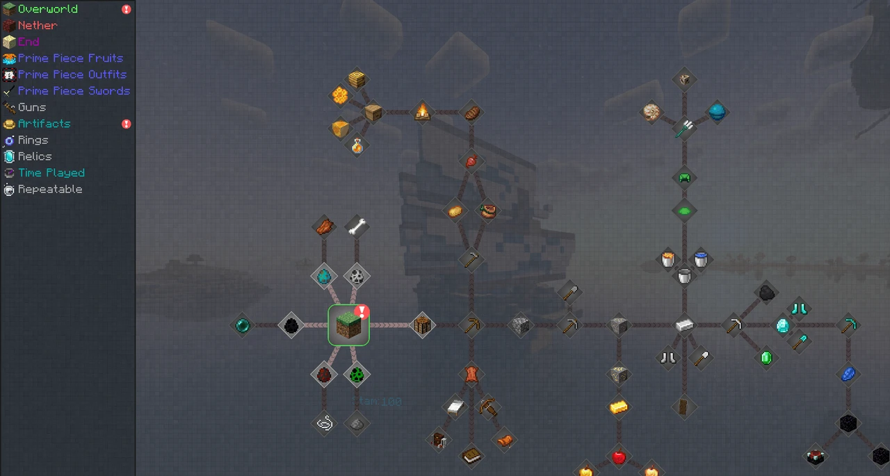 Capture d’écran du modpack New Line (One Piece ModPack) (1/3)