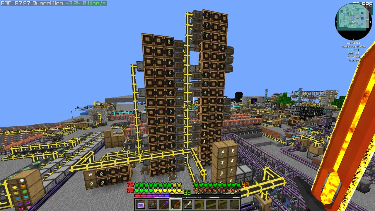 Capture d’écran du modpack Create 2 Mekanism: Sky Edition 2 (1/3)