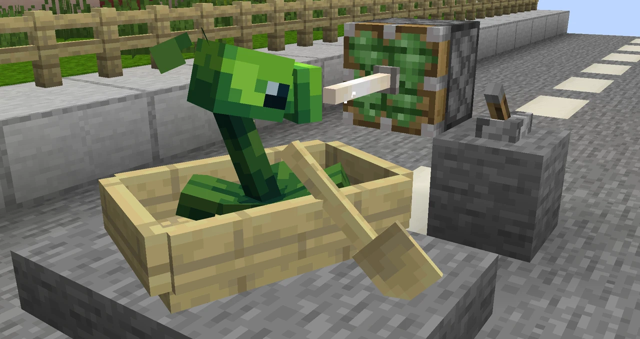 Capture d’écran du modpack Plants vs. Zombies (3/3)