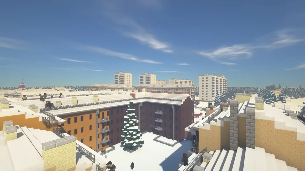 Capture d’écran du modpack Winter Zombies (1/3)