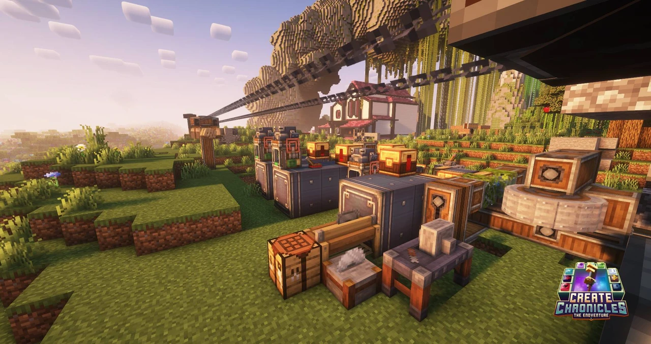 Capture d’écran du modpack Create Chronicles: The Endventure (1/3)