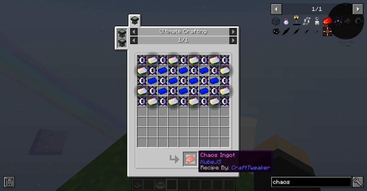 Capture d’écran du modpack Ozone Skyblock Reborn (2/3)