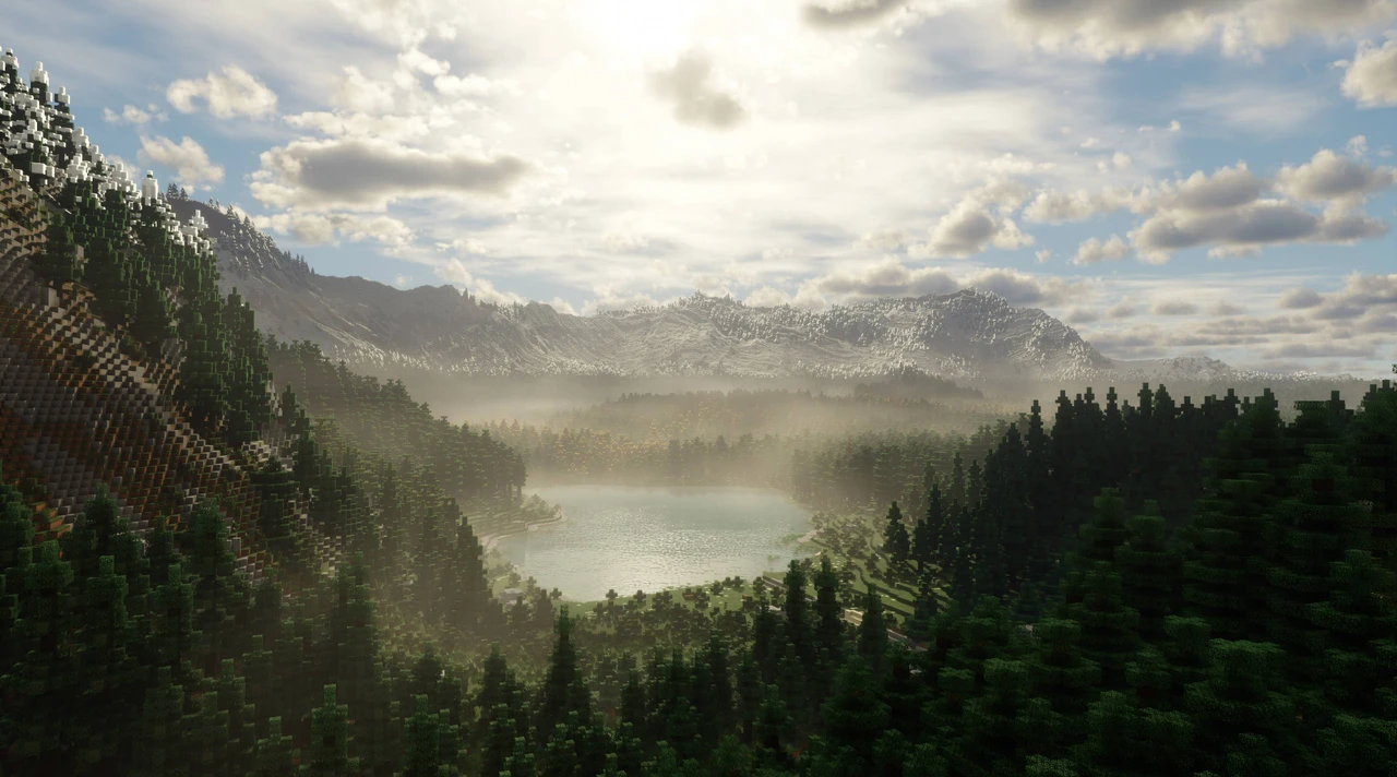 Capture d’écran du modpack Distant Horizons Pack (With Shaders) (2/3)