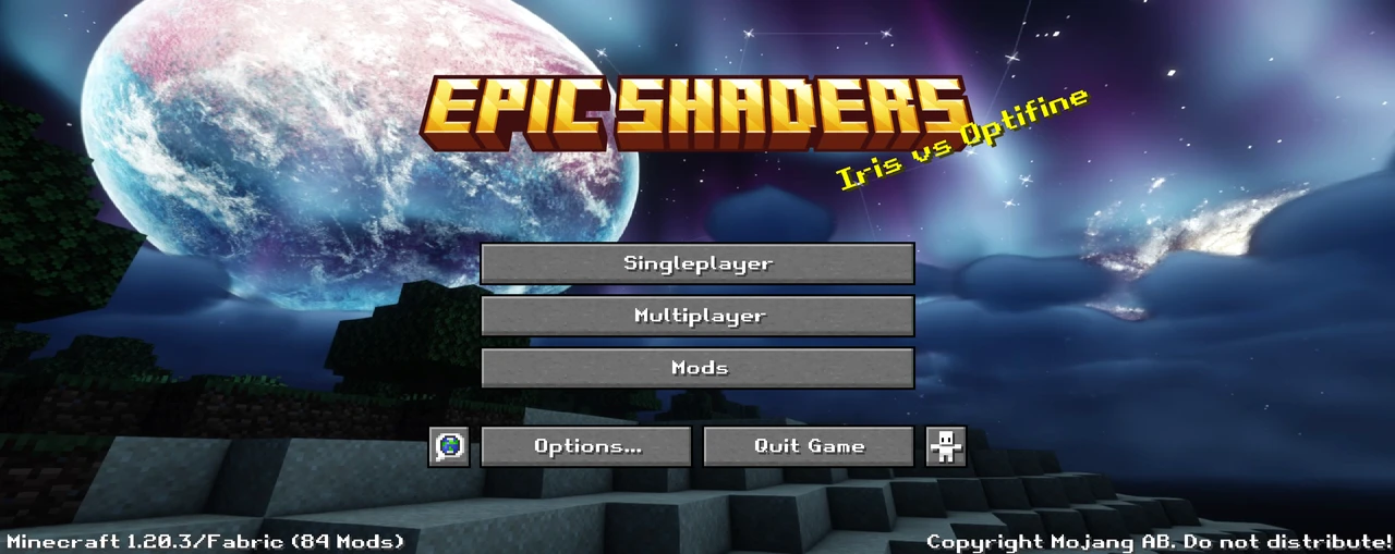 Capture d’écran du modpack Epic Shaders - All The Shaders (1/3)